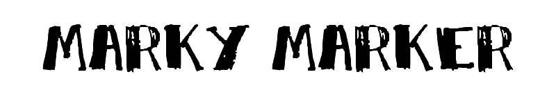 Marky Marker Font
